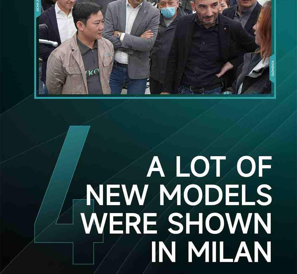 4 KOVE NEW MODELS WERE SHOWN AT EICMA 2023