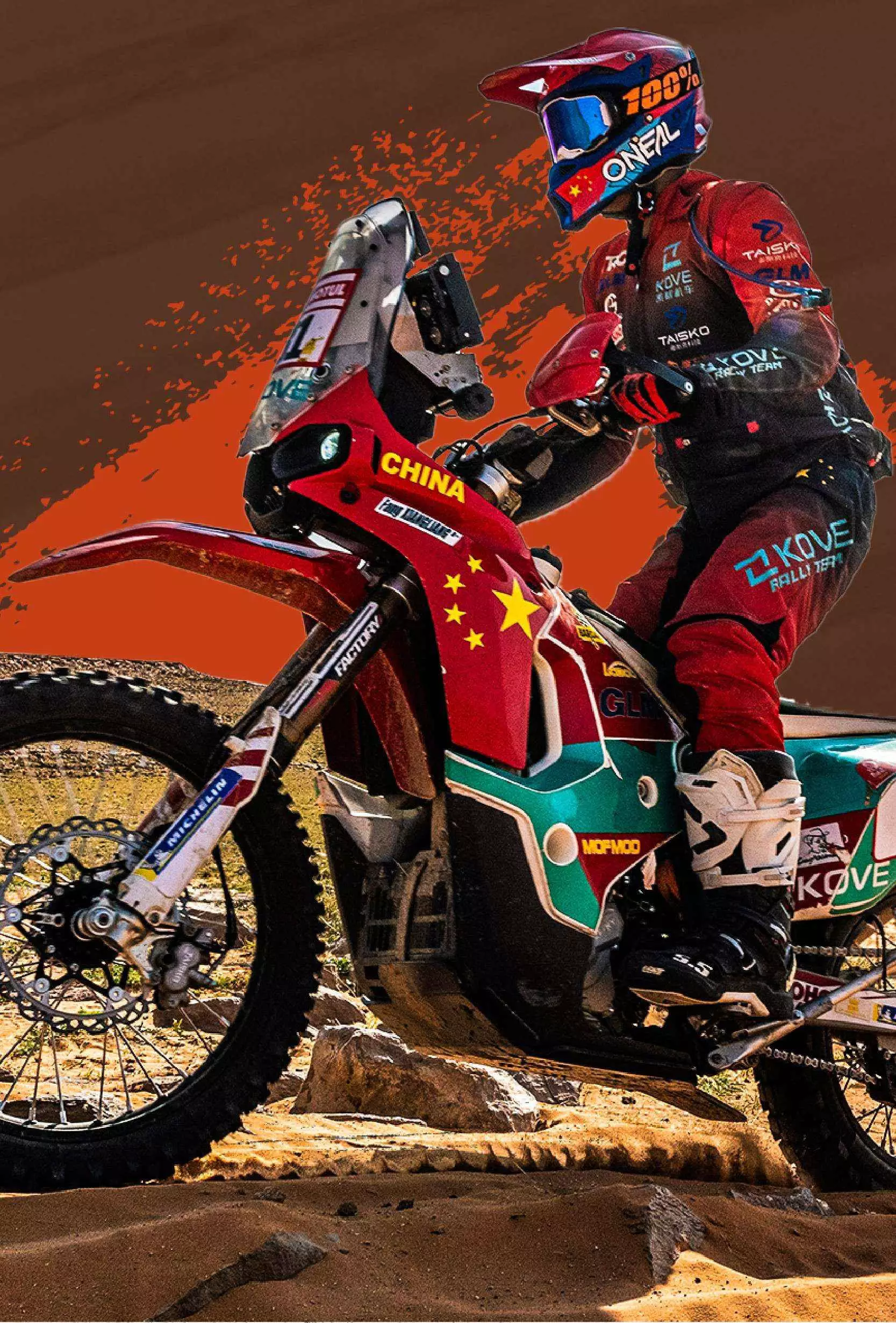 Dakar 2025 - The KOVE Team Is Composed Of Riders From Ten Countries