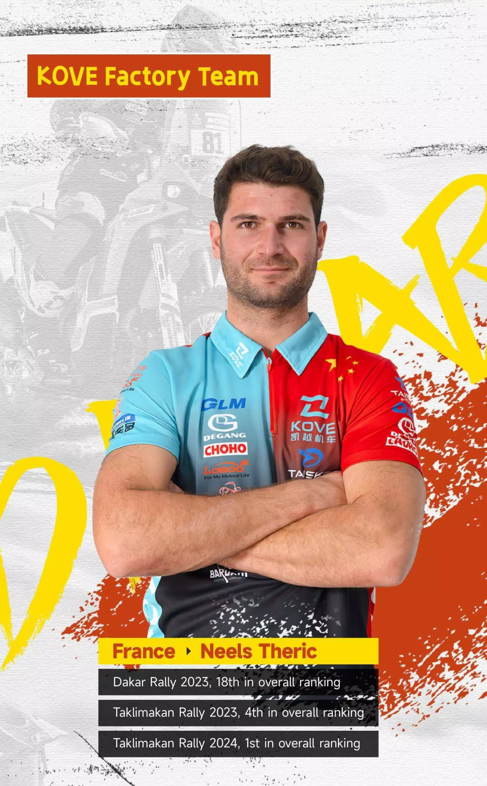 Dakar 2025 - The KOVE Team Is Composed Of Riders From Ten Countries