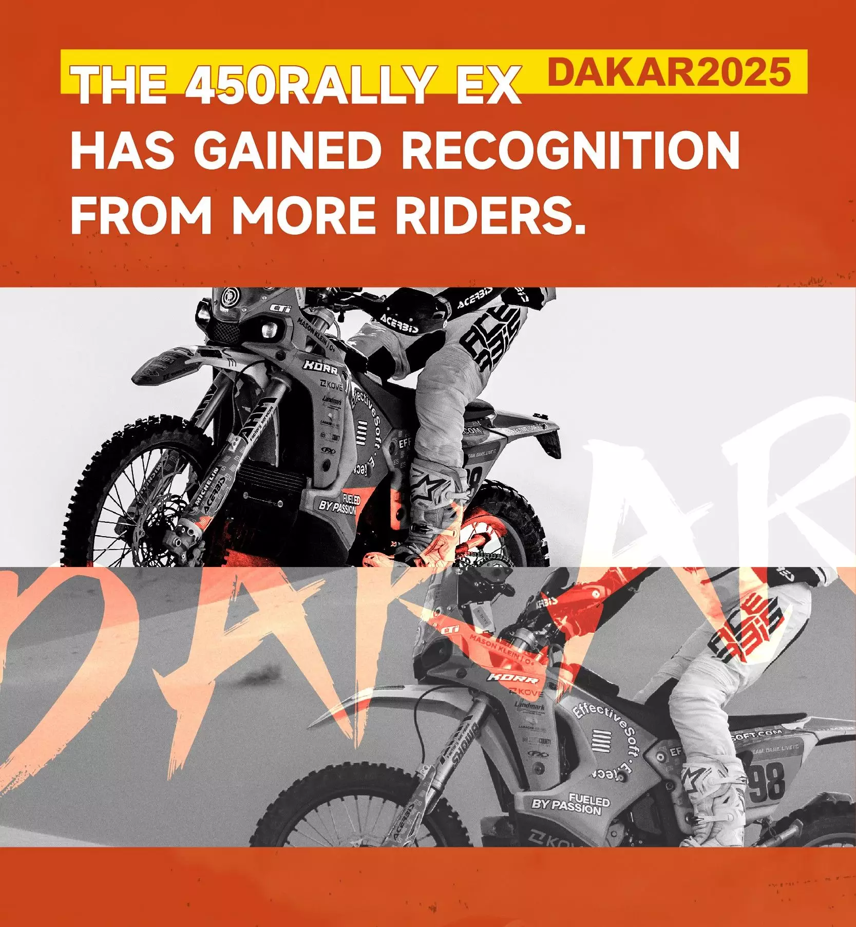 Dakar 2025 - The KOVE Team Is Composed Of Riders From Ten Countries