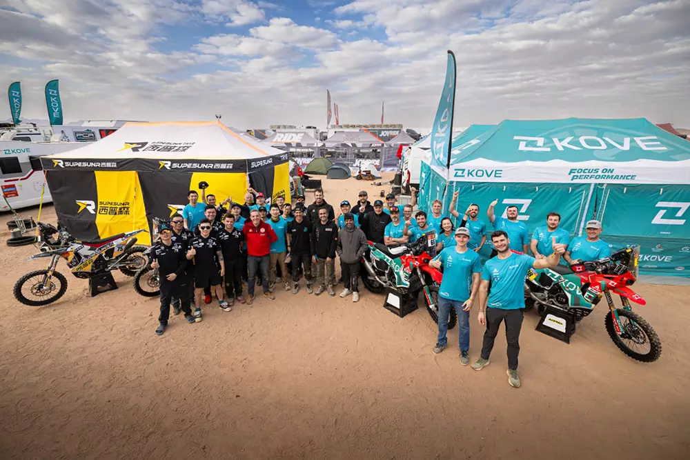 KOVE DAKAR 2025 VICTORY BELONGS TO US