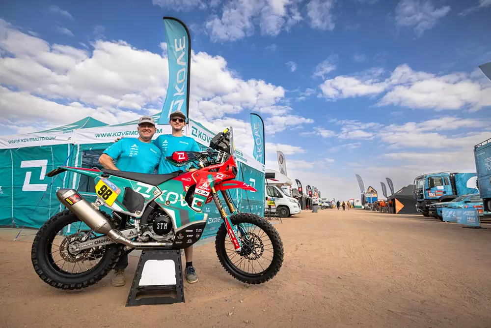 KOVE DAKAR 2025 VICTORY BELONGS TO US
