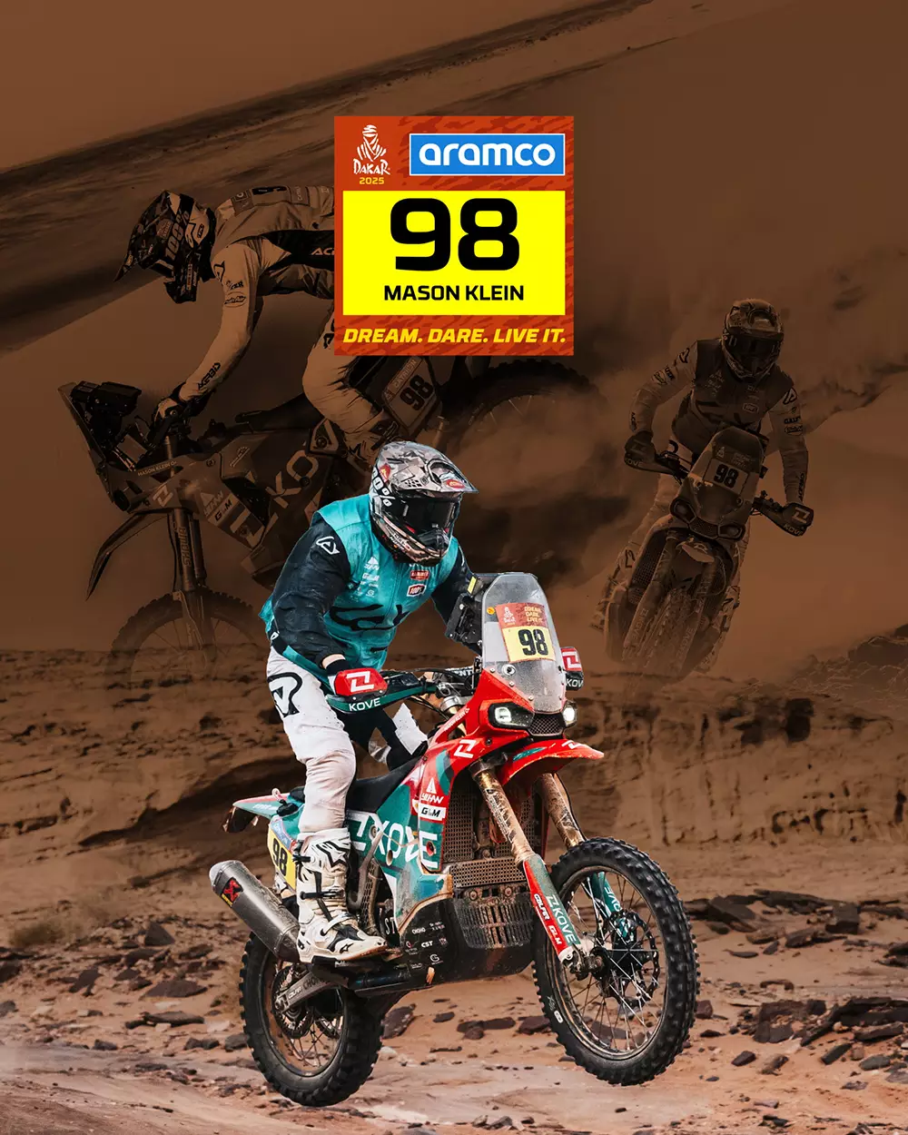 DAKAR 2025, Mason Klein retired in SS7