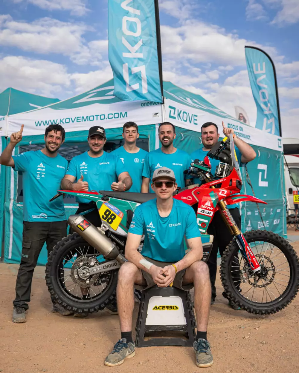 DAKAR 2025, Mason Klein retired in SS7