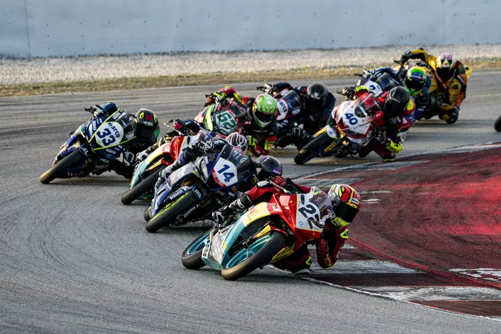 KOVE racing team competing at Circuit de Barcelona-Catalunya