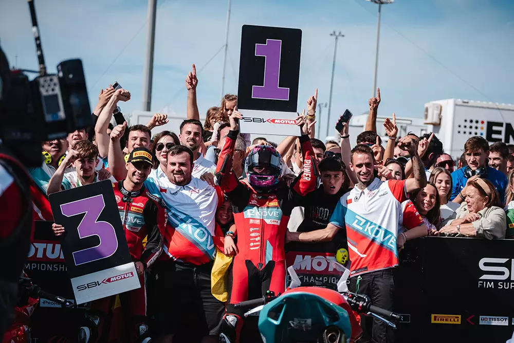 KOVE RACING TEAM CLAIMS HISTORIC VICTORY AT JEREZ CIRCUIT