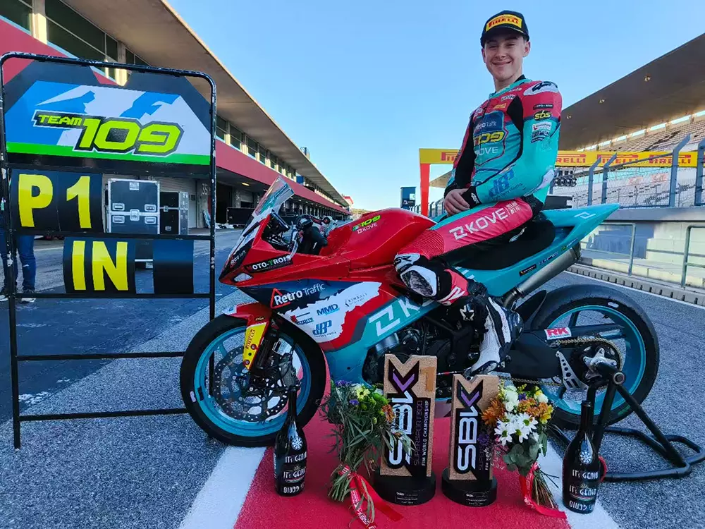 KOVE Triumphs Again at WSBK Portugal!