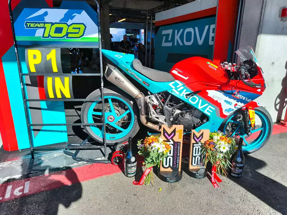 KOVE Triumphs Again at WSBK Portugal!