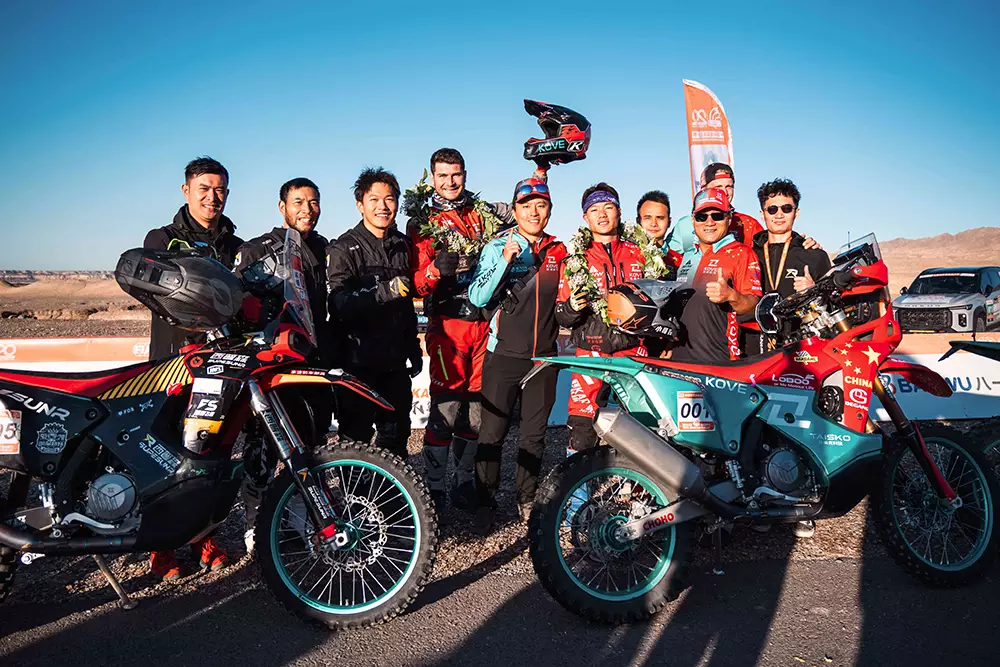 TAKLIMAKAN RALLY ALL STAGE CHAMPION AND OVERALL CHAMPION