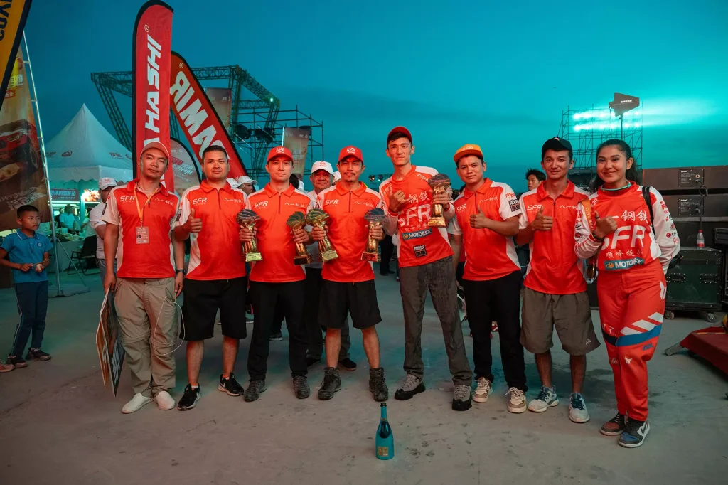 KOVE 450 Rally EX stage win at Taklimakan Rally 2026