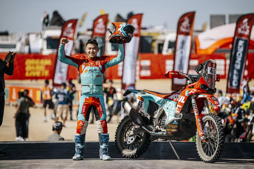 KOVE Rally Rider at Dakar Rally
