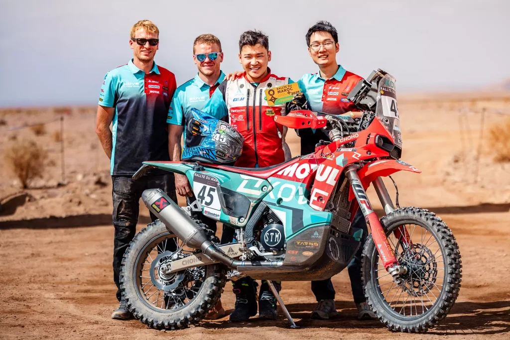 KOVE Rally Factory Team at Rallye du Maroc